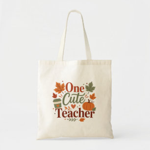Tote Bag Un joli professeur de Thanksgiving