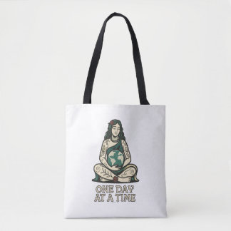 Tote Bag Un Jour À La Fois (Gaia) -