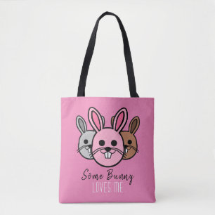 Tote Bag Un Lapin M'Aime
