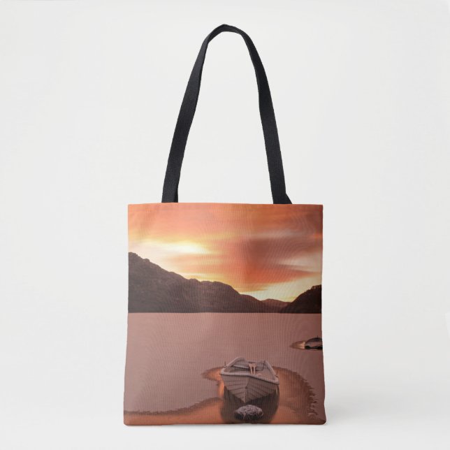 Tote Bag Un loch congelé | Ruthven, R-U (Devant)