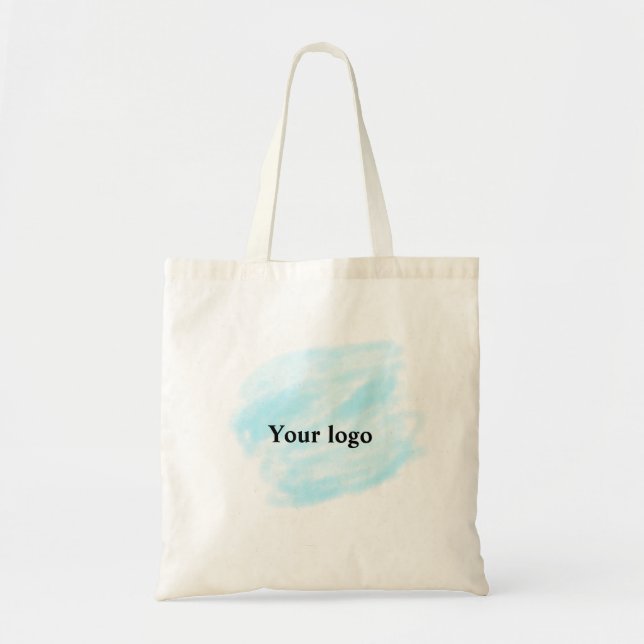 Tote Bag Un logo personnalisé simple et élégant ici compagn (Devant)
