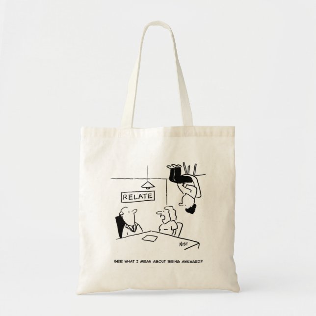 Tote Bag Un mari maladroit assis au plafond (Devant)