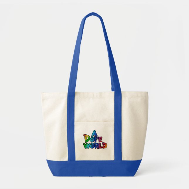 Tote Bag Un monde fou (Devant)