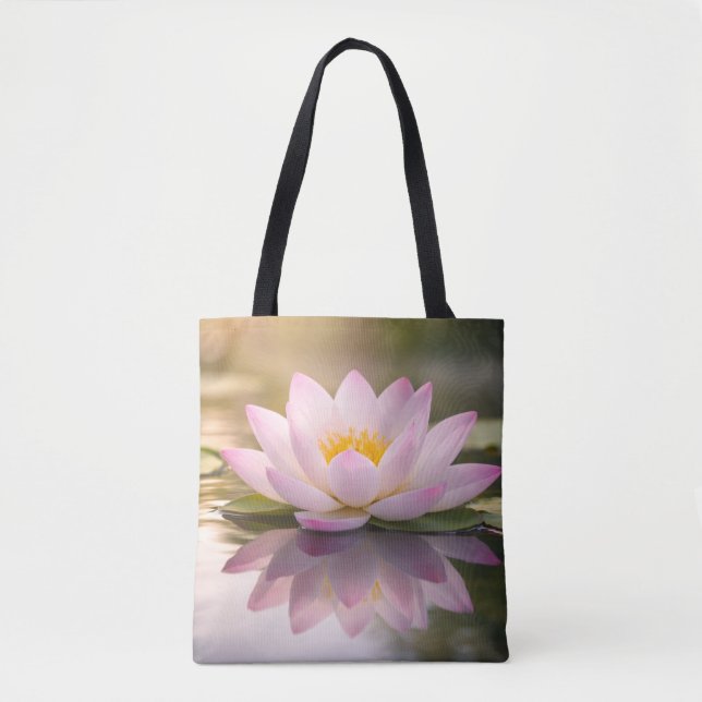 Tote Bag Un nénuphar (Devant)