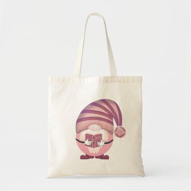 Tote Bag Un nouveau chapitre Gnome (Devant)