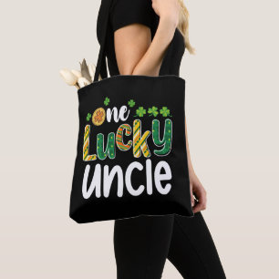 Tote Bag Un Oncle Chanceux Famille Assortie Saint Patrick's