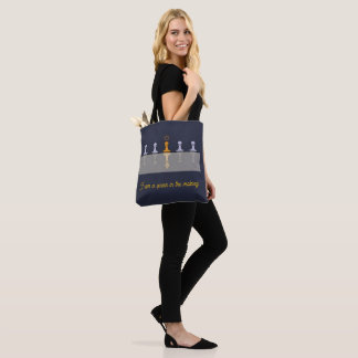 Tote Bag Un pion d'or destiné à être reine