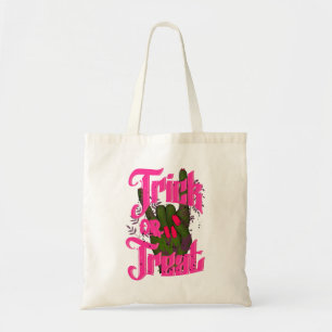 Tote Bag Un plaisir fou Halloween Éffrayant Trick ou Treat