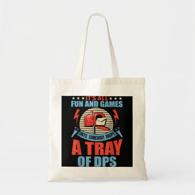 Tote Bag Un Plateau De Chemise DPS Fier Cadeau Postal Worke (Devant)