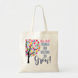 Tote Bag Un pommier coloré et brillant nous aide à grandir
