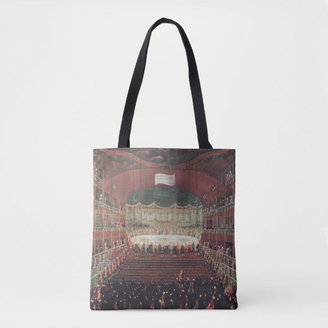 Tote Bag Un repas au théâtre de San Benedetto (Devant)