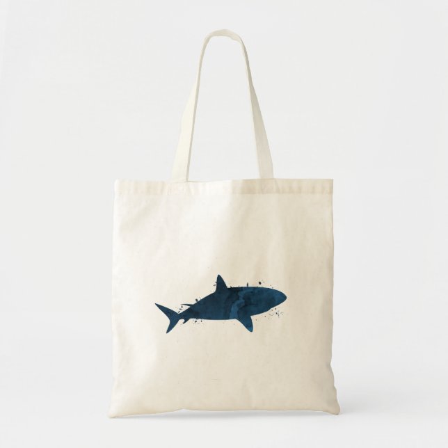 Tote Bag Un requin (Devant)
