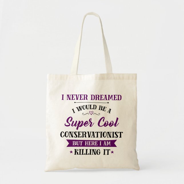 Tote Bag Un rêve conservateur qui tue (Devant)