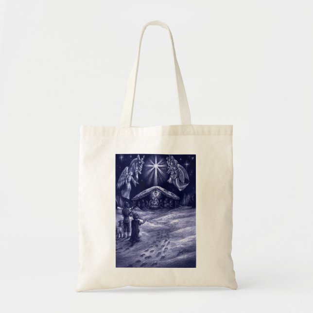 Tote Bag Un sauveur est né ! (Devant)