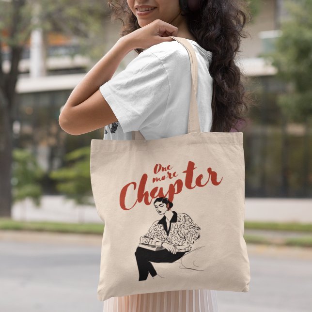 Tote Bag Un script rouge pour un chapitre de plus l Amoureu (Créateur téléchargé)