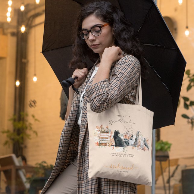 Tote Bag Un sort | Salle de Mariée d'Halloween  (Créateur téléchargé)