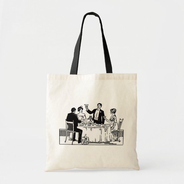Tote Bag Un toast (Devant)