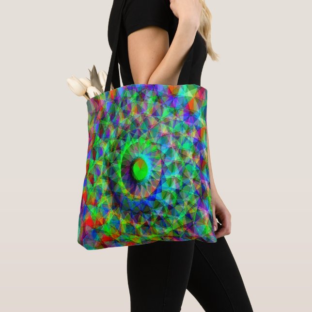 Tote Bag Un vaisseau spatial psychédélique...... (De près)