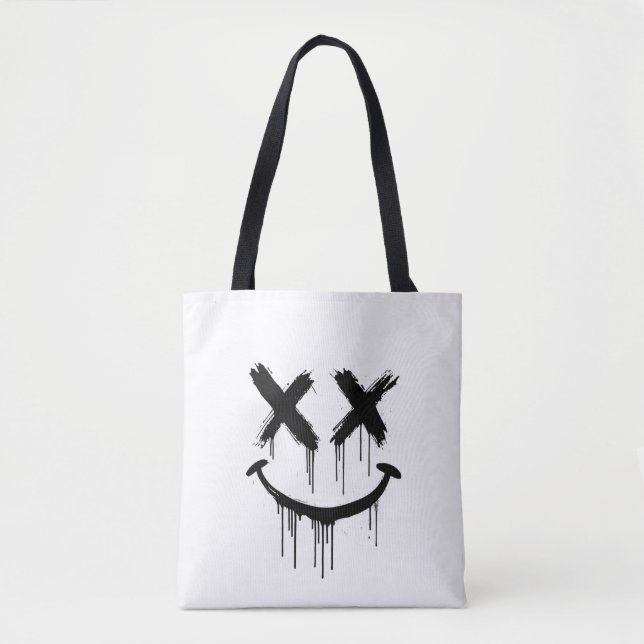 Tote Bag Un visage souriant. (Devant)