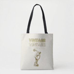 Tote Bag Un voyage à travers l'esthétique vintage