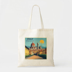 Tote Bag Une affiche de voyage classique nostalgique – Flor