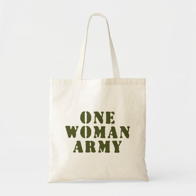 TOTE BAG UNE ARMÉE FEMME (Devant)