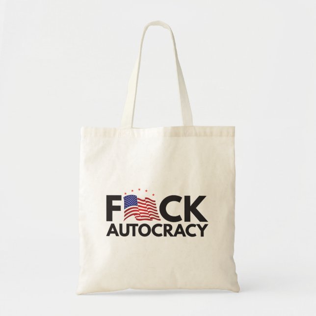 Tote Bag Une autocratie effrénée (Devant)
