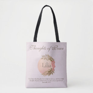 Tote Bag Une belle Bible pour la paix