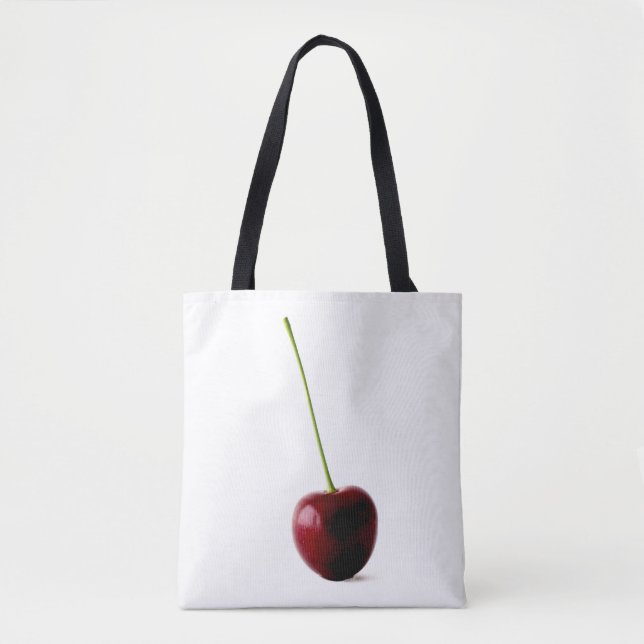 Tote Bag Une cerise douce stcna (Devant)