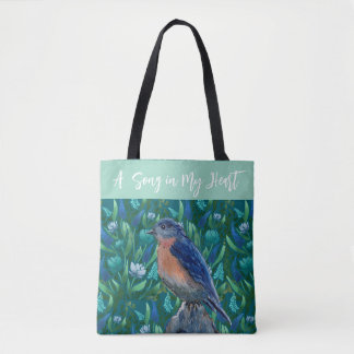 Tote Bag Une chanson dans mon cœur