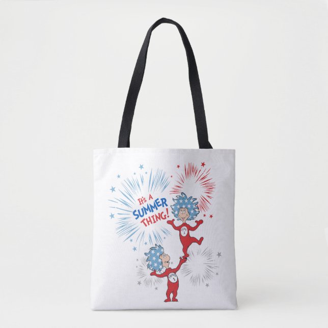 Tote Bag Une chose deux C'est une chose d'été (Devant)