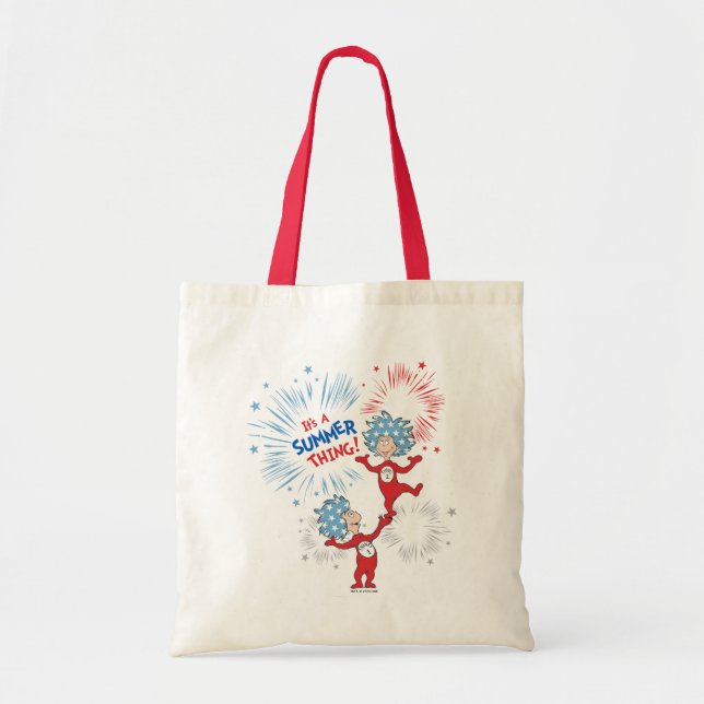 Tote Bag Une chose deux C'est une chose d'été (Devant)