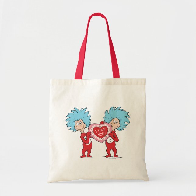Tote Bag Une Chose Deux Je T'Aime (Devant)