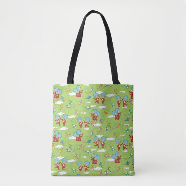 Tote Bag Une chose deux Motif de cerfs-volants (Devant)