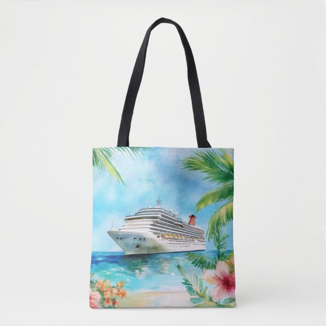 Tote Bag Une croisière d'été (Devant)