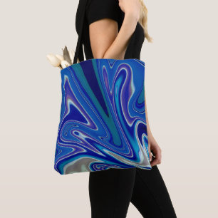 Tote Bag Une éclaboussure de bleu