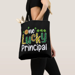 Tote Bag Une école de directeur chanceux la Saint-Patrick
