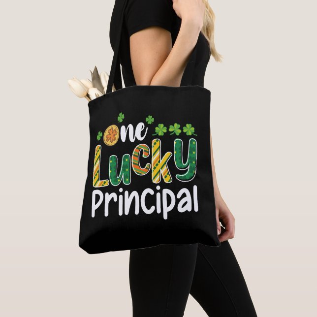 Tote Bag Une école de directeur chanceux la Saint-Patrick (De près)