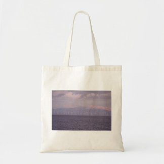 Tote Bag Une Éolien Sur La Mer D'Irlande Près De Liverpool,