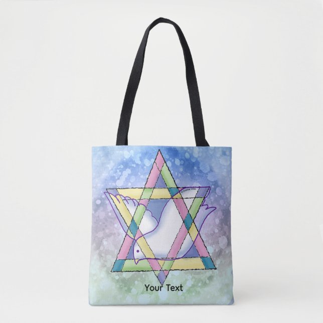 Tote Bag Une étoile de David (Devant)