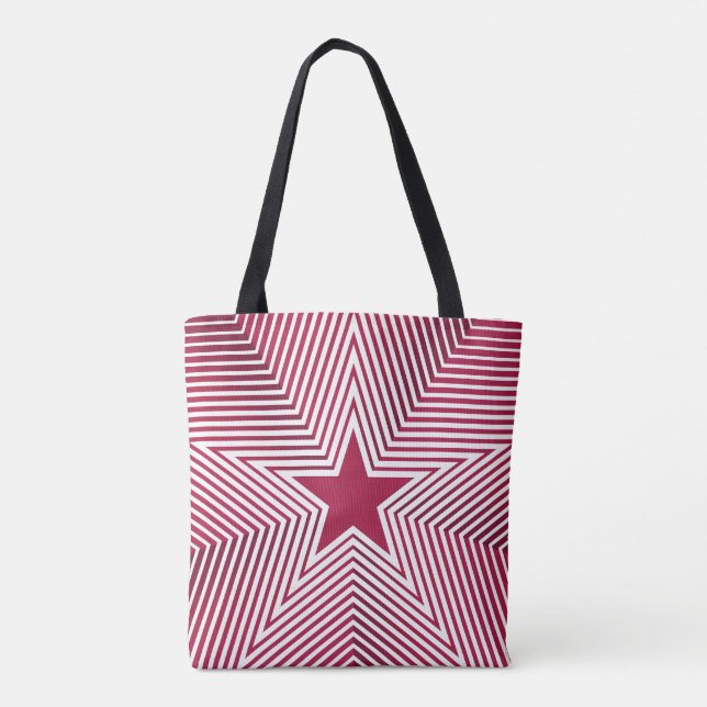 Tote Bag une étoile magnétique hipnotique pour détendre vot (Dos)