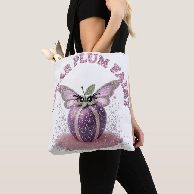 Tote Bag Une Fée de la Prune à Sucre (De près)
