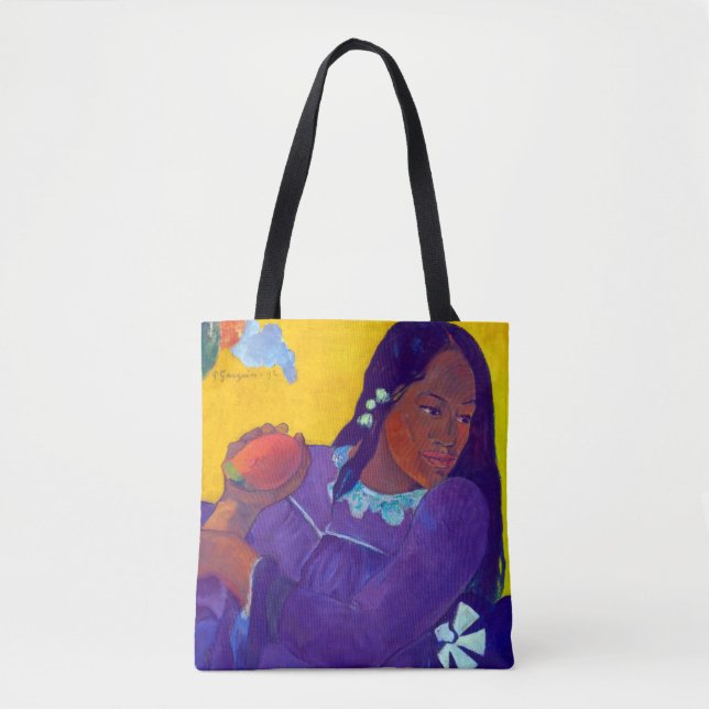Tote Bag Une femme avec un manchot, Gauguin (Devant)