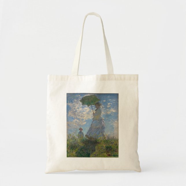 Tote Bag Une femme Claude Monet avec un parasol (La promena (Devant)