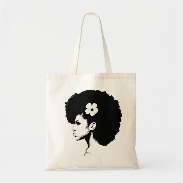 Tote Bag Une Fleur (Devant)