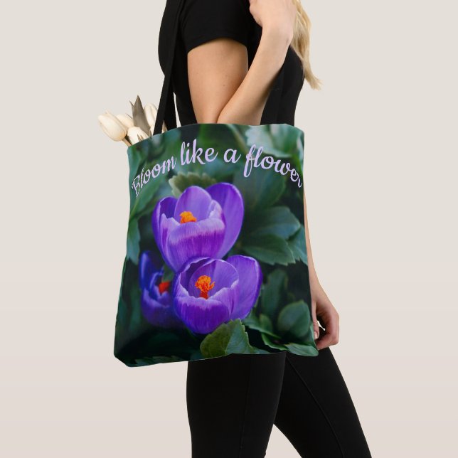 Tote Bag Une floraison comme une photo de fleur (De près)