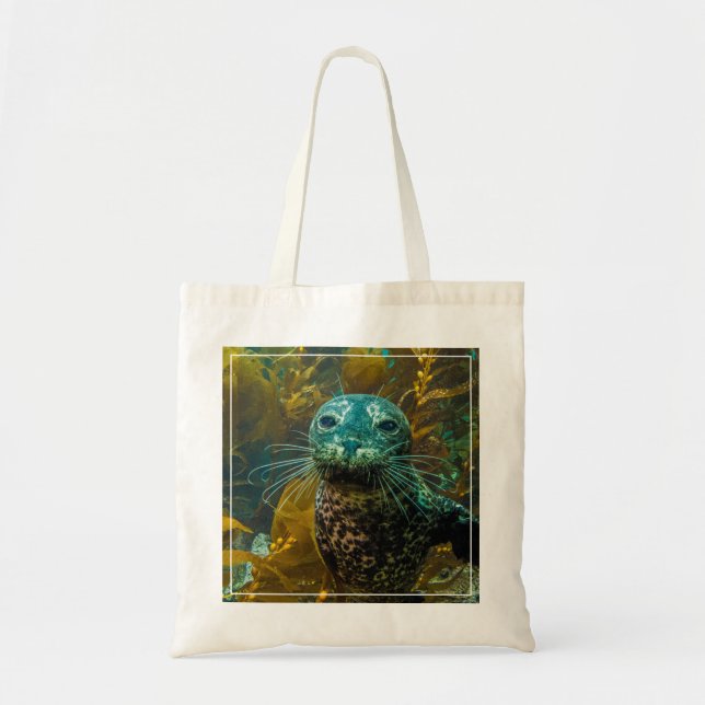 Tote Bag Une forêt curieuse | Santa Barbara de varech de (Devant)