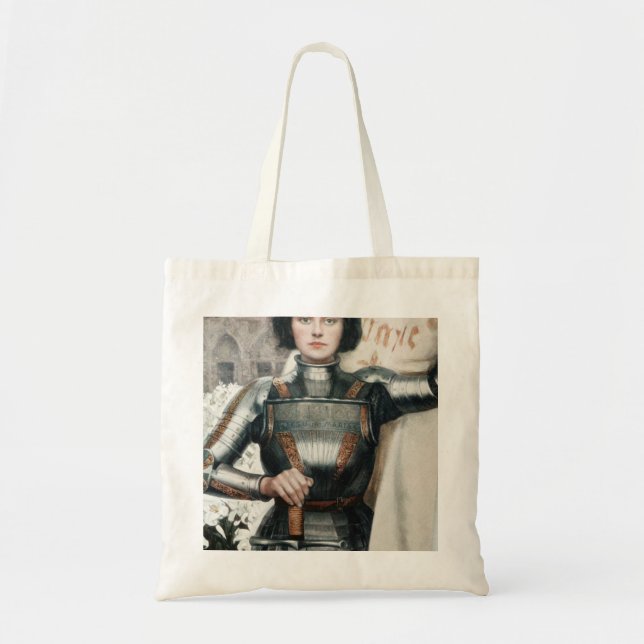 Tote Bag Une gravure de Jeanne d'Arc en 1903 (Devant)