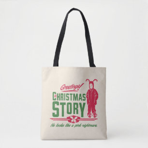 Tote Bag Une histoire de Noël Il ressemble à un cauchemar