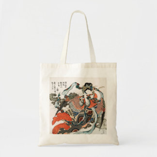 Tote Bag Une Japonaise Jouant De La Flûte